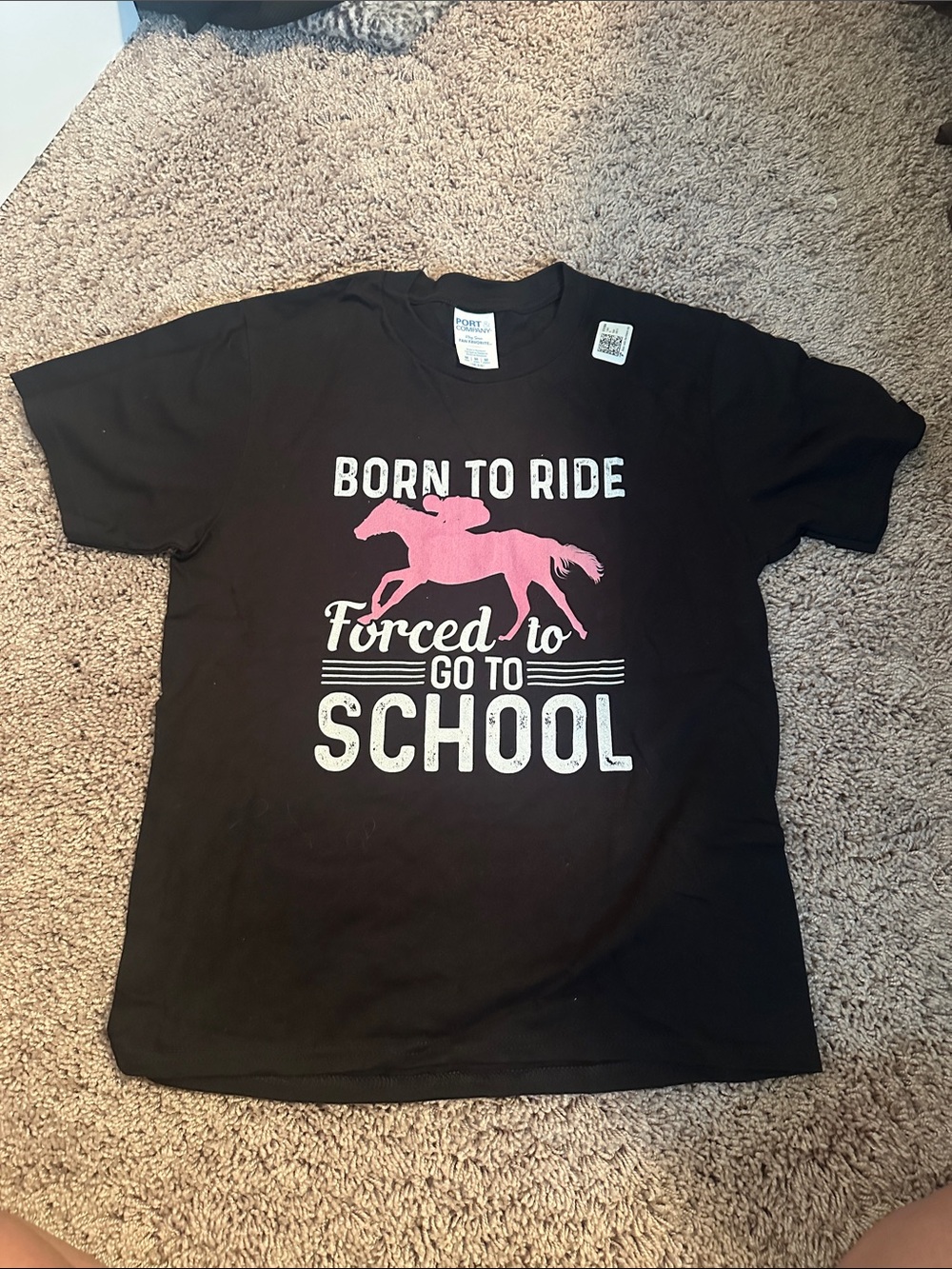 Born to ride shirt NWT youth medium 9/10